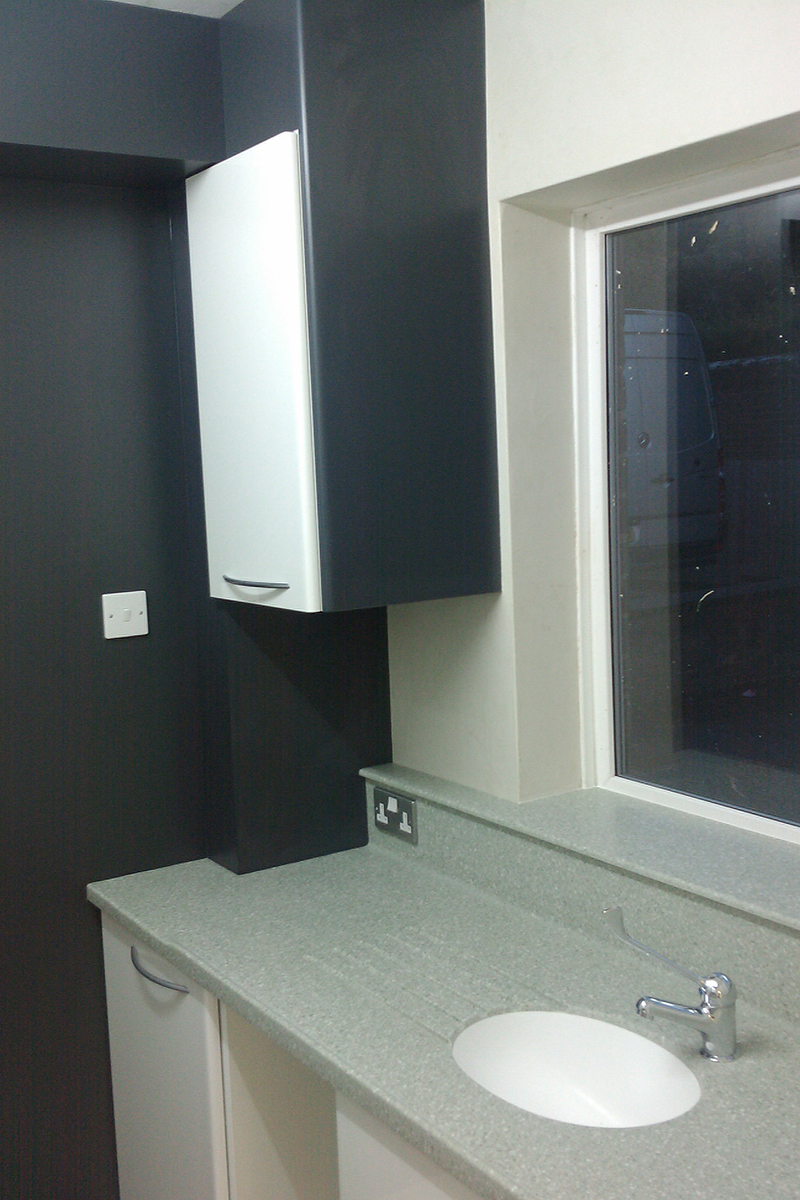 Decontamination Room Cabinetry